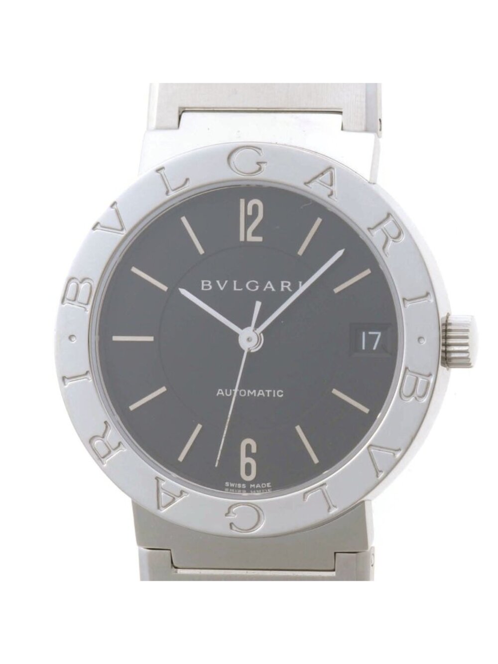 Bvlgari Watch Stainless Steel Silver